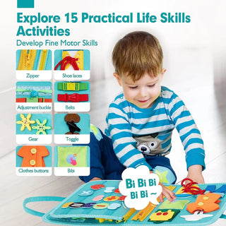 Montessori Toddler Busy Book
