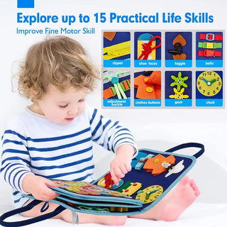 Montessori Toddler Busy Book