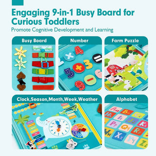 Montessori Toddler Busy Book