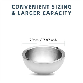 Stainless Steel Dip Chiller Bowl