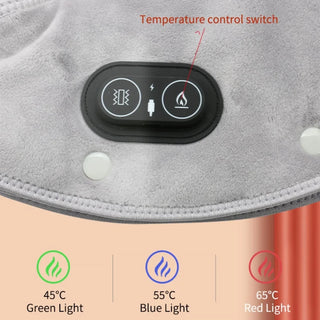 Electric Neck and Shoulder Heated Massager Wrap