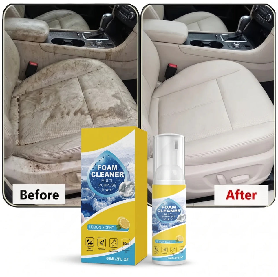 Foaming Car Seat Fabric Stain Cleaner