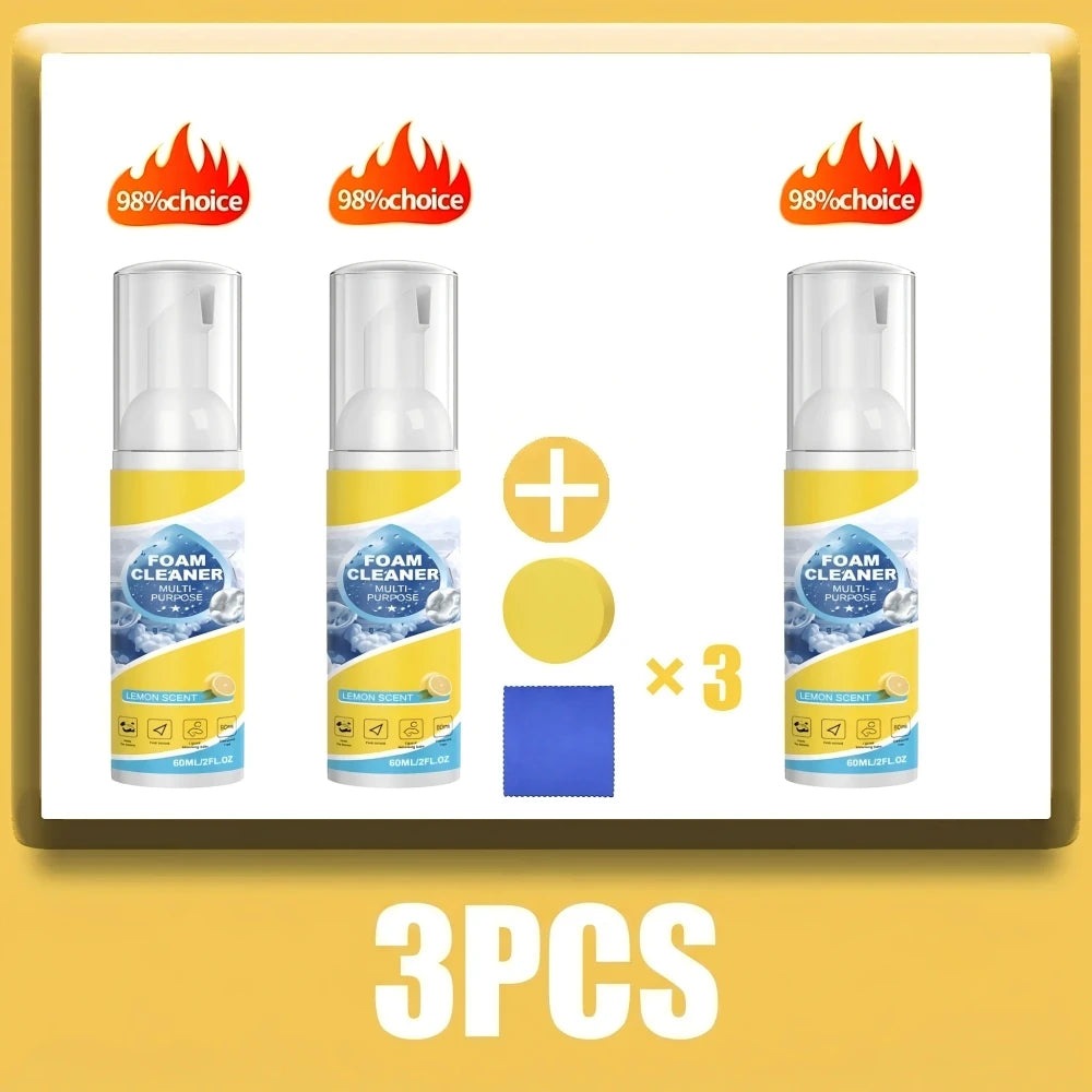 Foaming Car Seat Fabric Stain Cleaner