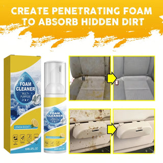 Foaming Car Seat Fabric Stain Cleaner