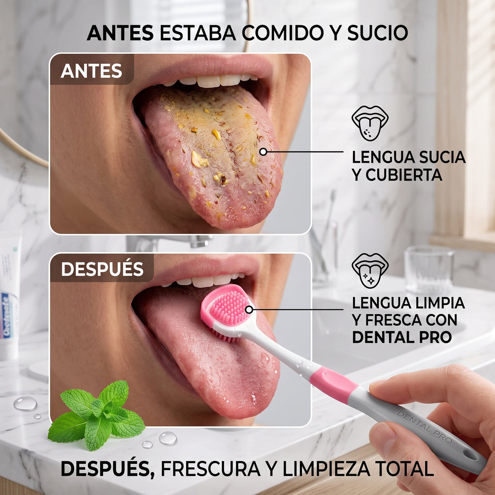 Tongue Scraper for Fresh Breath – Stainless Steel Tongue Cleaner & Oral Hygiene Tool Electric toothbrush (o también Power toothbrush