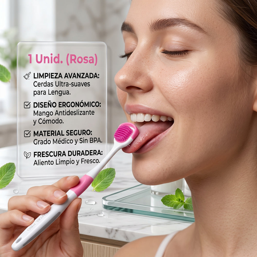 Tongue Scraper for Fresh Breath – Stainless Steel Tongue Cleaner & Oral Hygiene Tool Electric toothbrush (o también Power toothbrush