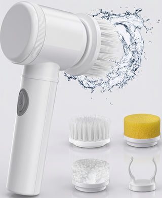 Electric Spin Scrubber – Cordless Power Cleaning Brush for Bathroom & Kitchen  Multipurpose Power Scrubber