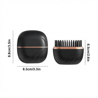 Mini Wireless Hair Straightener Comb – Portable Cordless Ceramic Styler