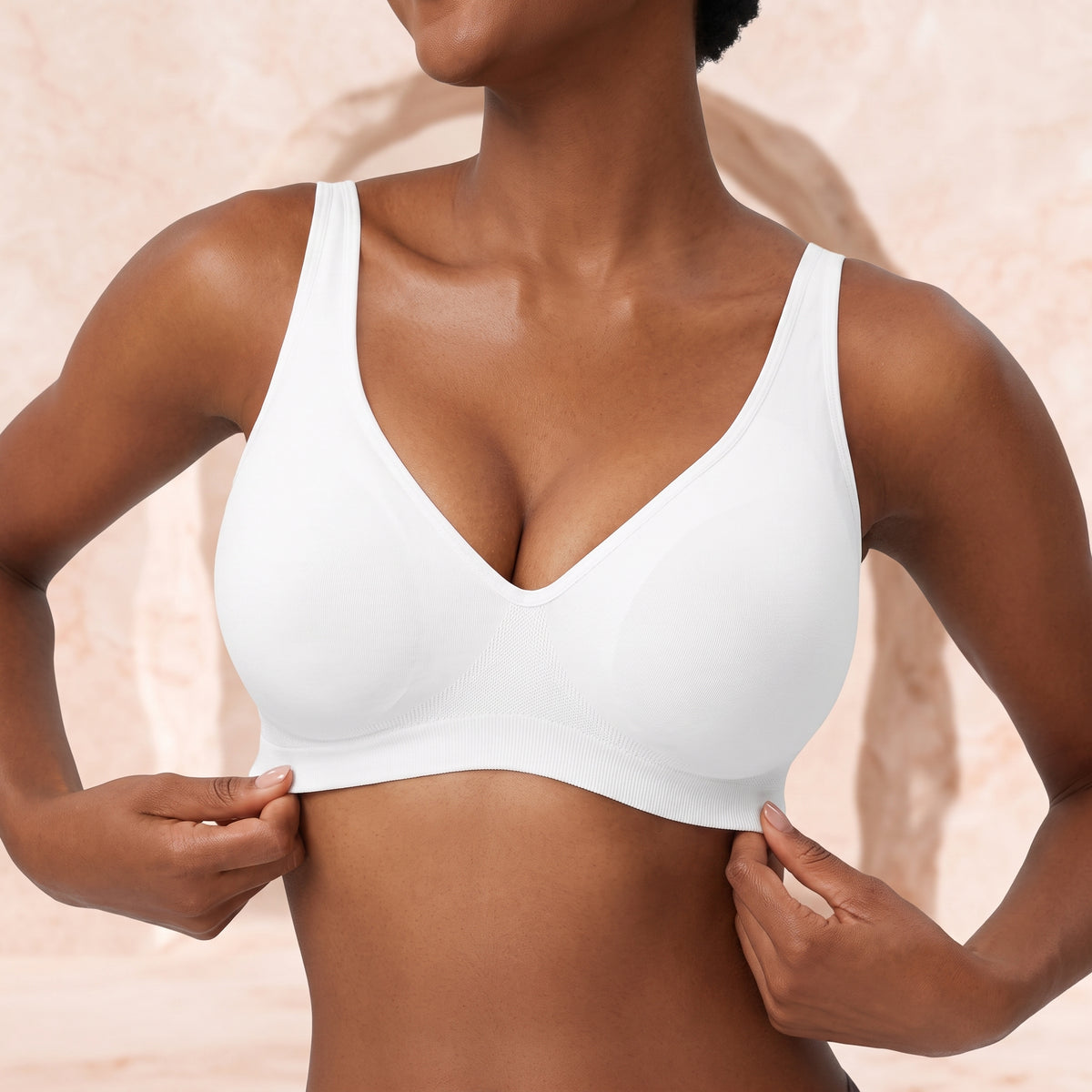 Seamless Wireless Push Up Bra