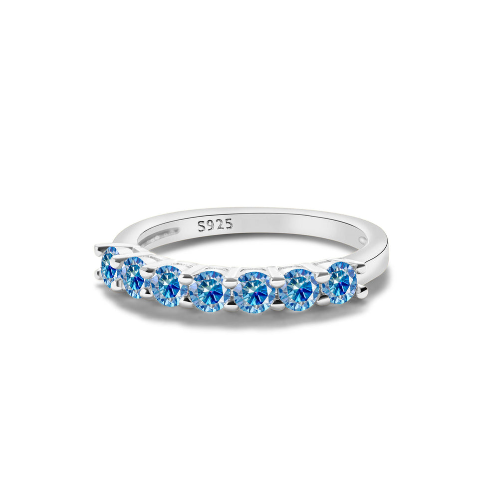 Ins Style Ring Female Moissanite Niche High Sense