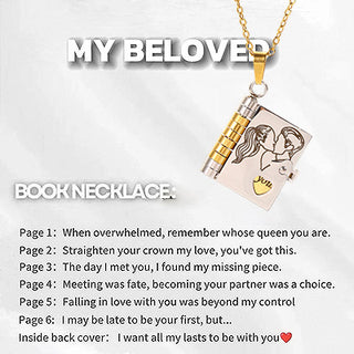 Engravable Heart Necklace – Personalized Titanium Steel Family Gift (Mom, Love, Daughter)